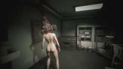  animated bottomless nemesis_alpha nightmare_fuel nude parasite resident_evil sound tagme topless video 
