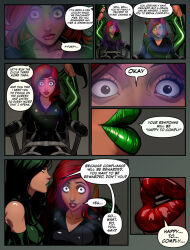 ai_art black_widow corruption enemy_conversion fortunadoe_(generator) hydra_(marvel_comics) madame_hydra marvel_comics natasha_romanoff tagme