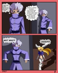 blonde_hair comic empty_eyes female_only femsub five_nights_at_freddy's five_nights_at_freddy's:_security_breach idpet nude ponytail split_personality tech_control text trigger vanessa_(five_nights_at_freddy's) vanny