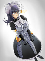 armor blue_hair glatu knight narberal_gamma overlord pendulum pocket_watch spiral_eyes tagme