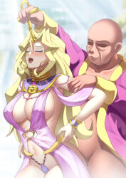  blonde_hair femsub hadant happy_trance harem_outfit large_breasts long_hair mai_valentine maledom yu-gi-oh! 