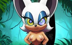  ai_art animated animated_eyes_only animated_gif bat_girl breasts femdom furry hypnotic_eyes kaa_eyes large_breasts naga_girl nipples pov pov_sub rouge_the_bat scales short_hair sonic_the_hedgehog_(series) suppas_(manipper) topless white_hair 