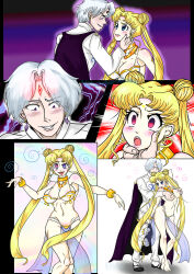  ahegao ass blonde_hair breasts cleavage comic dancer dancing dazed empty_eyes femsub happy_trance harem_outfit huge_breasts hypnotic_eyes large_breasts maledom midori-chan midriff prince_demande sailor_moon sailor_moon_(series) symbol_in_eyes third_eye twintails very_long_hair 