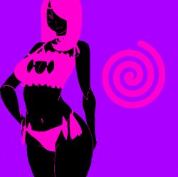  animated animated_gif choker cleavage female_only femdom joshdehu_(manipper) pov pov_sub rush--it spiral spiral_eyes symbol_in_eyes 