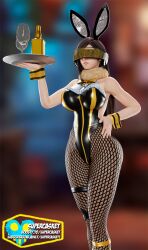  3d blender final_fantasy final_fantasy_vii happy_trance leotard spiral supercasket tech_control tifa_lockhart visor 