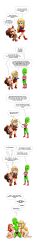  alien alien_girl animal_ears ass bald blonde_hair brainiac breast_sucking breasts buck_teeth cape cat_nap_(hypnolordx) chubby comic cosplay costume dc_comics dialogue dina-m dina-m_(character) female_only femdom femsub glasses green_skin headband kneeling long_hair marvel_comics nude open_clothes open_mouth orange_hair original pink_eyes short_hair simple_background skirt speech_bubble squirrel_girl_(marvel) standing_at_attention super_hero supergirl tail tech_control text yuri 