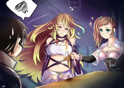  accidental_hypnosis blonde_hair candle driselle_k._sharil drool femsub happy_trance hypnotic_light jude_mathis milla_maxwell nell-chrome swaying tales_of_(series) tales_of_xillia 