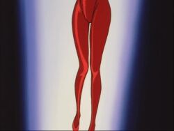  animated bed bondage catsuit chains cult drool earrings empty_eyes femsub floating fujiko_mine glowing_eyes hypnotic_liquid lupin_iii official open_mouth orange_hair pink_lipstick possession sound sword table tears ugly_bastard video 