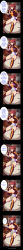 absurdres age_regression anna_(fire_emblem) breast_expansion breasts comic diaper drool femsub fire_emblem fire_emblem_awakening large_breasts lilith-fetish nintendo pacifier scat text urination