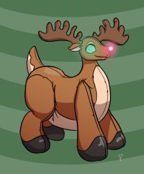 costume original reindeer softballoonpony spiral_eyes stuffed_animal symbol_in_eyes