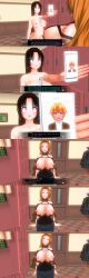  3d absurdres breasts comic custom_maid_3d_2 expressionless femsub hard_translated izumi_(made_to_order) kamen_writer_mc rika_(made_to_order) text 