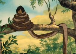 animated animated_gif coils disney happy_trance kaa maledom manip mowgli screencast sleeping smile snake tail the_jungle_book 
