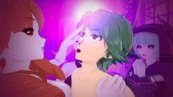 3d alm_(fire_emblem) celica_(fire_emblem) corruption enemy_conversion english_text faye_(fire_emblem) femdom fire_emblem fire_emblem_echoes genny_(fire_emblem) mae_(fire_emblem) silque_(fire_emblem) tagme takumisrealmtf text