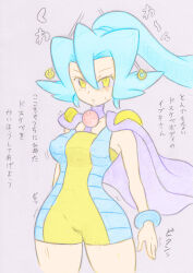  banshou breasts clair coin dazed empty_eyes expressionless femsub large_breasts link27890_(colorist) long_hair nintendo pendulum pokemon pokemon_heartgold_and_soulsilver ponytail sketch text traditional translated 