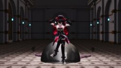  3d ahoge animated arms_above_head arms_behind_back ass ass_grab aware ball_gag bare_breasts bare_legs bare_shoulders black_eyes black_hair black_sclera blush body_control body_markings bondage bottomless breast_grab breasts closed_eyes clothed crossed_legs crossover crotch_tattoo dancing dark_skin dress evil_smile eye_color_change facial_markings femsub from_behind gag glowing glowing_eyes groping hair_color_change heart_tattoo honkai_impact_3rd kissing kuromaru large_breasts legs looking_at_viewer m.u.g.e.n. mmd mon35 nipples phantom_hand pink_eyes possession purple_hair red_eyes restrained seele_vollerei shibari shrunken_irises sitting slime smile sound tagme tan_skin tattoo thighs topless transformation video yellow_eyes yuri 