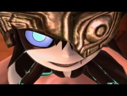  3d animated animated_eyes_only animated_gif breasts imp kaa_eyes looking_at_viewer midna nintendo pov pov_sub the_legend_of_zelda twilight_princess 