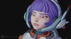  3d angry animated black_background clothed empty_eyes eye_roll femsub glitched_desire happy_trance hypnotic_light hypnotic_screen juno_(overwatch) overwatch phone purple_hair short_hair simple_background smile sombra_(overwatch) sound trance_break video 