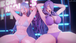 3d azura bikini breasts camilla_(fire_emblem_fates) dochaunt femsub fire_emblem fire_emblem_fates nintendo pole_dancing stripper