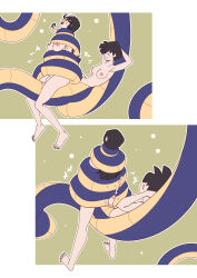  black_hair breasts chichi coils cum cum_in_ass cum_in_pussy cum_on_face cum_on_hair dragon_ball dragon_ball_z ef-nsfw femdom femsub futadom futanari kaa_eyes long_hair milf naga_futa naga_girl nude penis sex short_hair singing snake_girl snake_penis tail tomboy videl yuri 