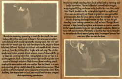  aged_up barefoot black_hair caption coils color_filter dark_skin disney femsub huge_breasts jewelry kaa kaa_eyes maledom manip night open_mouth outdoors poptartbitch_(manipper) shanti snake the_jungle_book 