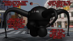 3d belt bodysuit corruption disney drone dronification elastigirl expressionless female_only femsub futanari futasub gloves helen_parr omnidroid sleepyheadrequiem solo tech_control text the_incredibles transformation visor