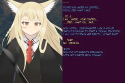 arknights blonde_hair femsub nasicampur32 text vulpisfoglia_(arknights)