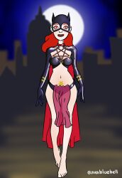avabluecat barbara_gordon barefoot batgirl batman_(series) dc_comics female_only femsub super_hero vampire western