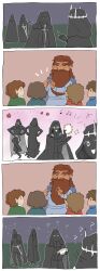  absurdres armor awakening beard border brown_hair clothed comic confused dancing embarrassed frodo_baggins happy_trance hood humor hypnotic_magic instrument jewelry male_only maledom merry_brandybuck multiple_boys multiple_subs music nazgul outdoors perergrin_took ring samwise_gamgee simple_background smile sword the_lord_of_the_rings tom_bombadil trance_break ttrtru weapon 
