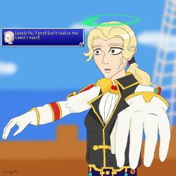 blonde_hair drool faris_scherwiz final_fantasy final_fantasy_v gameplay_mechanics rosera square_enix zombie_walk