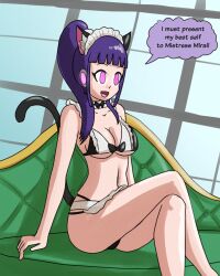 bikini cat_ears character_request copyright_request femsub maid mythkaz tagme