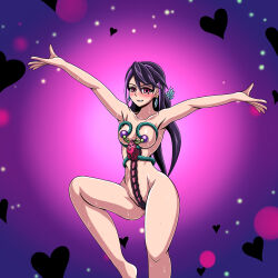 bottomless breasts large_breasts lulu_obsidian nude parasite parasite_fusioner topless yu-gi-oh! yu-gi-oh!_arc-v