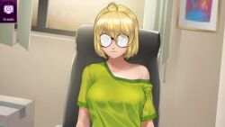 betrayal blonde_hair changer_(character) chien_vietnam female_only femsub glasses green_eyes red_hair spiral spiral_eyes top_hat video virtual_youtuber voice_acted