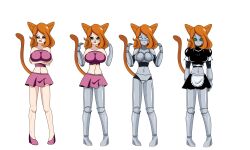 empty_eyes expressionless femsub idpet maid robot_girl robotization tech_control transformation