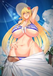  animal_ears animated animated_eyes_only animated_gif armpits arms_above_head beach bikini blonde_hair blush breasts centaur centorea_shianus cleavage femdom hair_ornament hat huge_breasts hypnosoul_(manipper) hypnotic_eyes imaani large_breasts long_hair looking_at_viewer manip monster_girl monster_musume navel necklace open_mouth pov pov_sub smile solo spiral spiral_eyes symbol_in_eyes towel underboob 