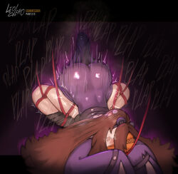  absurdres alternate_costume androgynous_dom aura brown_hair english_text femsub french_kiss futadom futanari human_puppet hurting_teddy_bear hypnotized_dom ishmael_(limbus_company) kissing leoderorero limbus_company mating_press orange_hair possession puppet rodion_(limbus_company) sex shibari suit text tongue tongue_out top-down_bottom-up very_long_hair 