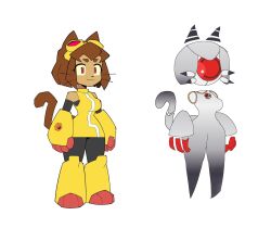  before_and_after cat_girl dmars female_only femsub furry gameoverse kit_bodega_(gameoverse) robotization tagme tech_control the_process_(transistor) transformation transistor 