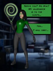  3d dc_comics green_lantern happy_trance jessica_cruz saltygauntlet text 