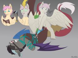  anal bat_wings beard bondage book brown_hair cum cum_in_ass cum_on_body dialogue discord dragon_boy drool fluttershy furry genderswap grey_background hooves horns horse_boy hypnotized_dom magic male_only maledom malesub miramore missionary monster_boy my_little_pony open_mouth orgasm pegasus_boy penis pink_hair restrained sex simple_background spiralwash_eyes tail text watermark wings yaoi yellow_skin 