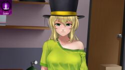 blonde_hair changer_(character) chien_vietnam empty_eyes femsub fractionation green_eyes maledom trigger video virtual_youtuber voice_acted