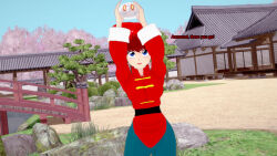  3d ranma_1/2 ranma_saotome_(female) red_hair slime smile sonrio12 text 