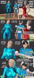 blonde_hair brown_hair chun-li failed_hypnosis femdom femsub final_fantasy final_fantasy_vii metroid_(series) multiple_girls nintendo resisting samus_aran scarlet_(ff7) street_fighter supercasket tagme text zero_suit