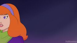  animated closed_eyes clown coin daphne_blake femsub ghost_clown hairband happy_trance lipstick long_hair maledom open_mouth pendulum polmanning purple_eyes red_hair scarf scooby-doo_(series) shrunken_irises simple_background smile sound video watermark 