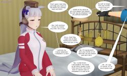 expressionless femsub gold_ship grey_hair humor hypnolordx long_hair pendulum tagme tracksuit translated uma_musume