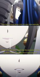  celestia_ludenberg dangan_ronpa dazed drool earrings femalehypno_(manipper) happy_trance manip sleeping sleepy smile story 