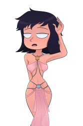  black_hair dancer expressionless female_only femsub harem harem_outfit janna_ordonia open_mouth poison_snacks see-through spiral_eyes star_vs_the_forces_of_evil 