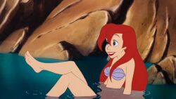 animated ariel barefoot before_and_after bra disney feet femsub happy_trance hypnospirals_(manipper) hypnotic_eyes kaa kaa_eyes long_hair looking_at_viewer maledom pov red_hair singing snake sound the_jungle_book the_little_mermaid video 