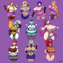  arm_warmers ascot bare_shoulders bimbofication blonde_hair bombchu_lady bra breast_grab brown_hair choker cleavage collarbone crop_top cucco_lady dress earrings elf_ears emblem erect_nipples erect_nipples_under_clothes eye_roll eyebrows_visible_through_hair eyeshadow face_mask face_paint female_only femsub fingerless_gloves fish_girl fishnets gloves great_fairy hand_on_hip happy_trance heavy_eyelids huge_breasts impa jewelry leotard lingerie lipstick long_hair looking_at_viewer makeup malon midriff milf miniskirt multiple_girls multiple_subs nabooru nail_polish navel necklace nintendo ocarina_of_time open_mouth pants pink_eyes ponytail princess_zelda psyfly purple_background purple_hair pussy red_hair ruto sheik short_hair shorts shoulder_pads shrunken_irises silver_hair simple_background smile tan_skin tank_top tattoo the_legend_of_zelda thighhighs tight_clothing twinrova underboob v vines wide_hips wrist_band yellow_skin zora 