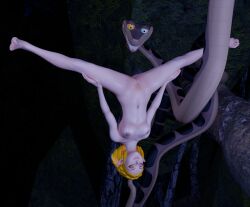  3d blonde_hair braid breasts catalepsy disney femsub jungle kaa kaa_eyes maledom nintendo nude open_mouth pepezacookarooni princess_zelda pubic_hair pussy smile snake spread_legs the_jungle_book the_legend_of_zelda tongue_out 