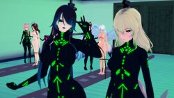 drone dronification microchip multiple_girls tech_control