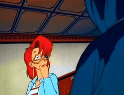  animated animated_gif breasts femsub floating ghost ghostbusters glasses happy_trance janine_melnitz large_breasts levitation magic open_mouth red_hair screencast sleeping sleepy smile the_real_ghostbusters western 